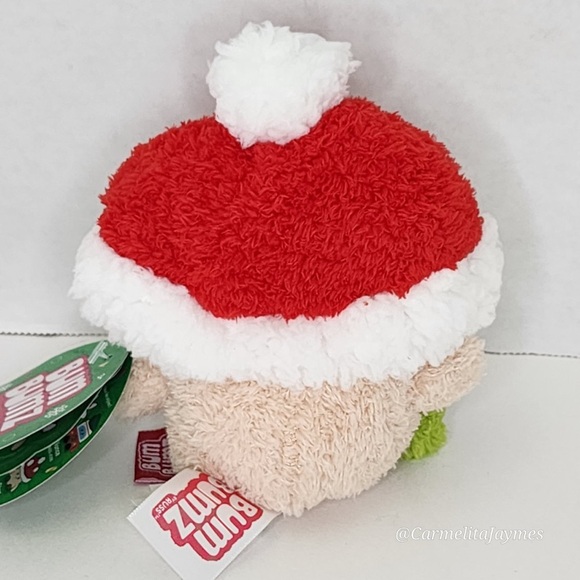 🎄 STAN 🍄 Xmas Mushroom BumBumz 2024 Holiday Series 5" Bum Bumz by Russ ☆ NWT ☆ - Picture 5 of 8